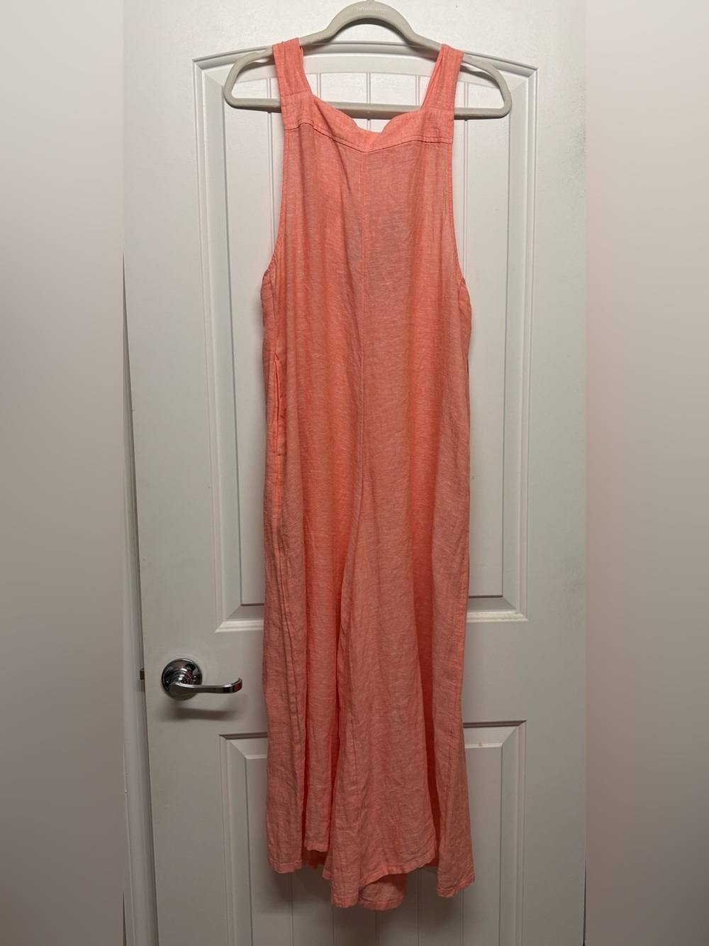 Haute Hippie Boho Sleeveless Coral wide leg jumper